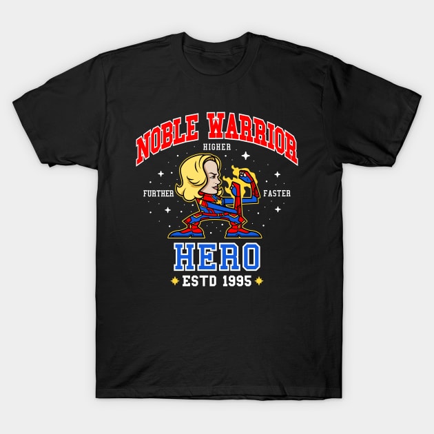 Noble Warrior (Collab with demonigote) T-Shirt by goliath72